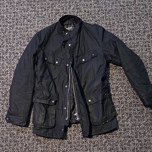 Barbour Men's Black Military Jacket